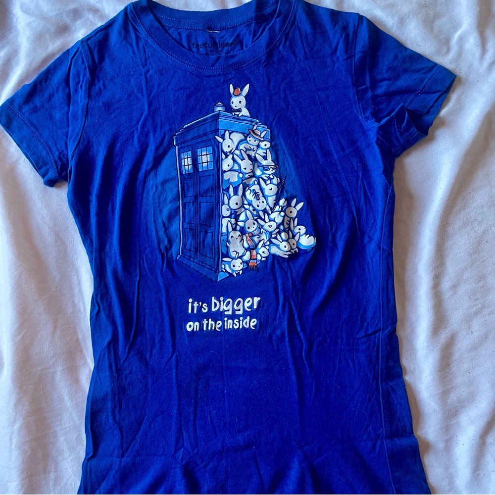 Doctor Who Graphic T-Shirt with Fun Design